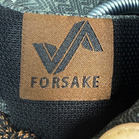 Forsake Halden Mid Mens 10 Black Leather Waterproof Hiking Boots MFW19W1-988 main image 12